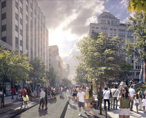 Ste-Catherine Street and the Reconquest of Public Space